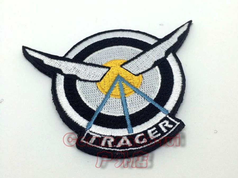 Overwatch OW Game Surrounded by Air Hunter Embroidery Badge Arm