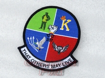 The U.S. Air Force 347th Rescue Wing Badge Arm Badge Posted