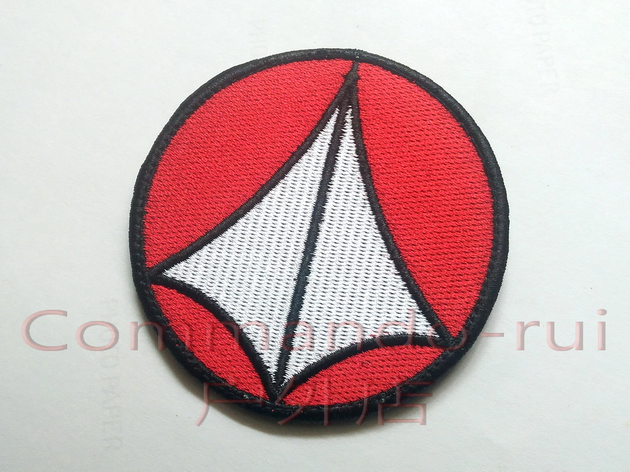 Macross Mover Fortress Battlestar U N SPACY United Army badge Velcro