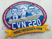 CVN-220 U.S. Navy NAVY 2015 Carrier Crew Exchange Commemorative Badge