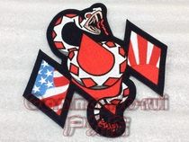 VFA-102 Raider Diamondback Squadron Diamondback Squadron Ultra Large Back Card Memorial Badge