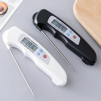 Amazon hot thermometer folding probe barbecue milk baked food oil temperature barbecue food water thermometer