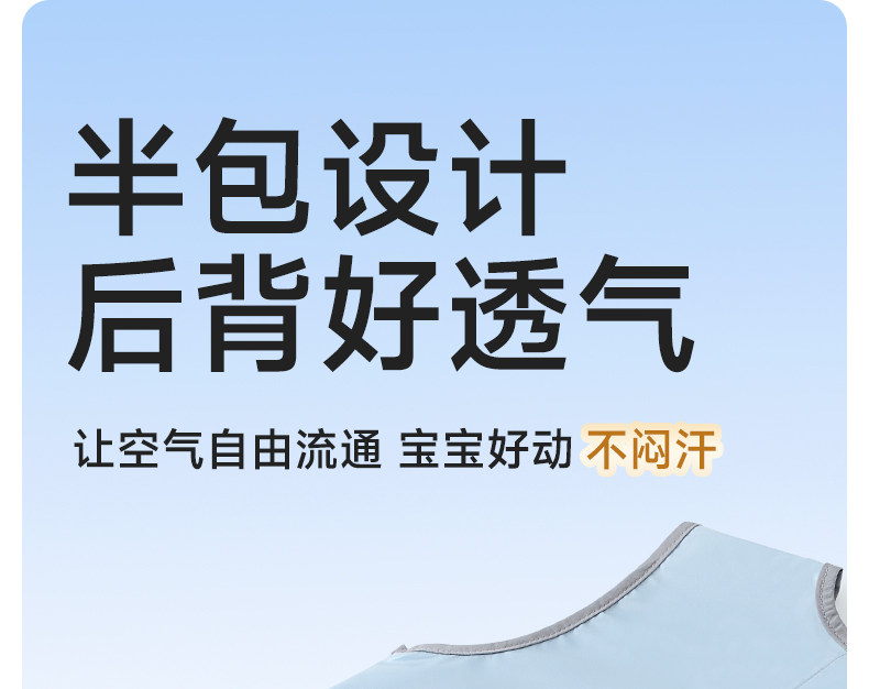 尼多熊春夏宝宝罩衣吃饭防水防脏婴儿辅食围兜反穿衣儿童围裙幼儿 — 23