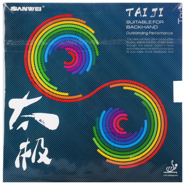 SANWEI three-dimensional tai chi brisk type table tennis rubber TAIJI ultra-light backhand with rubber cover