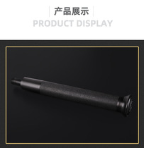 New standard mechanical swing stick 21-inch three-section extension and contraction stick falling stick car self-defense self-defense stick heavy machine throw stick