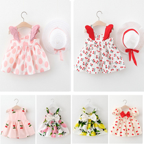 Female baby Liandress Summer 1 one-year-old 3 Baby Skirt Boy Dress Summer Small Children Princess Dresses Girls Summer Clothes