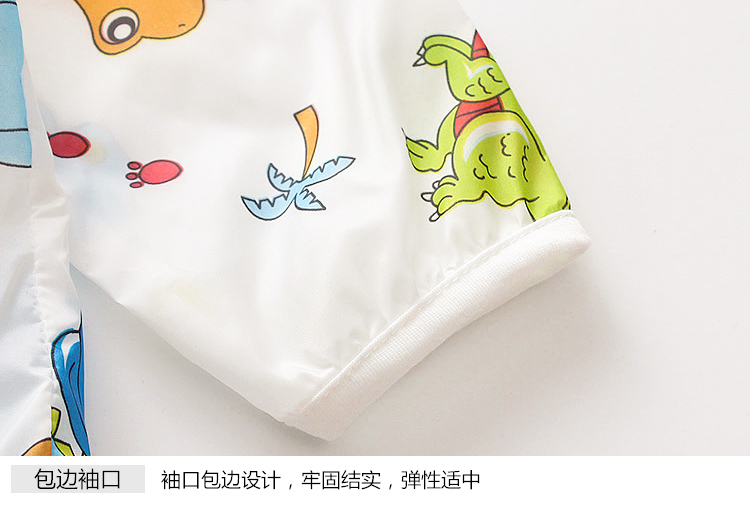 Trẻ em của quần áo chống nắng cậu bé da chống uv trẻ em mùa hè quần áo nam bé mùa hè áo siêu mỏng thoáng khí áo khoác đẹp cho bé