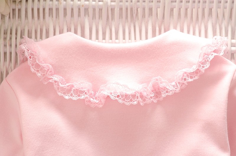 Chemise fille à manche longue en coton - Ref 2086312 Image 20