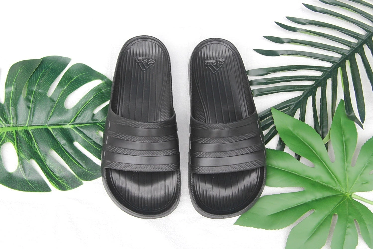 Bộ đếm chính hãng Adidas Duramo Slide Dép đôi phong cách châu Âu và Mỹ G15890 S77991 - Dép thể thao