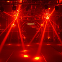 LED infinite Phantom shaking head laser light dance hall di bar rotating light gym beam laser light stage lighting