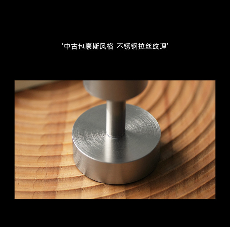 包豪斯明装射灯不锈钢银色长筒照画可调角度中古高显色吸顶洗墙灯 图文详情 4