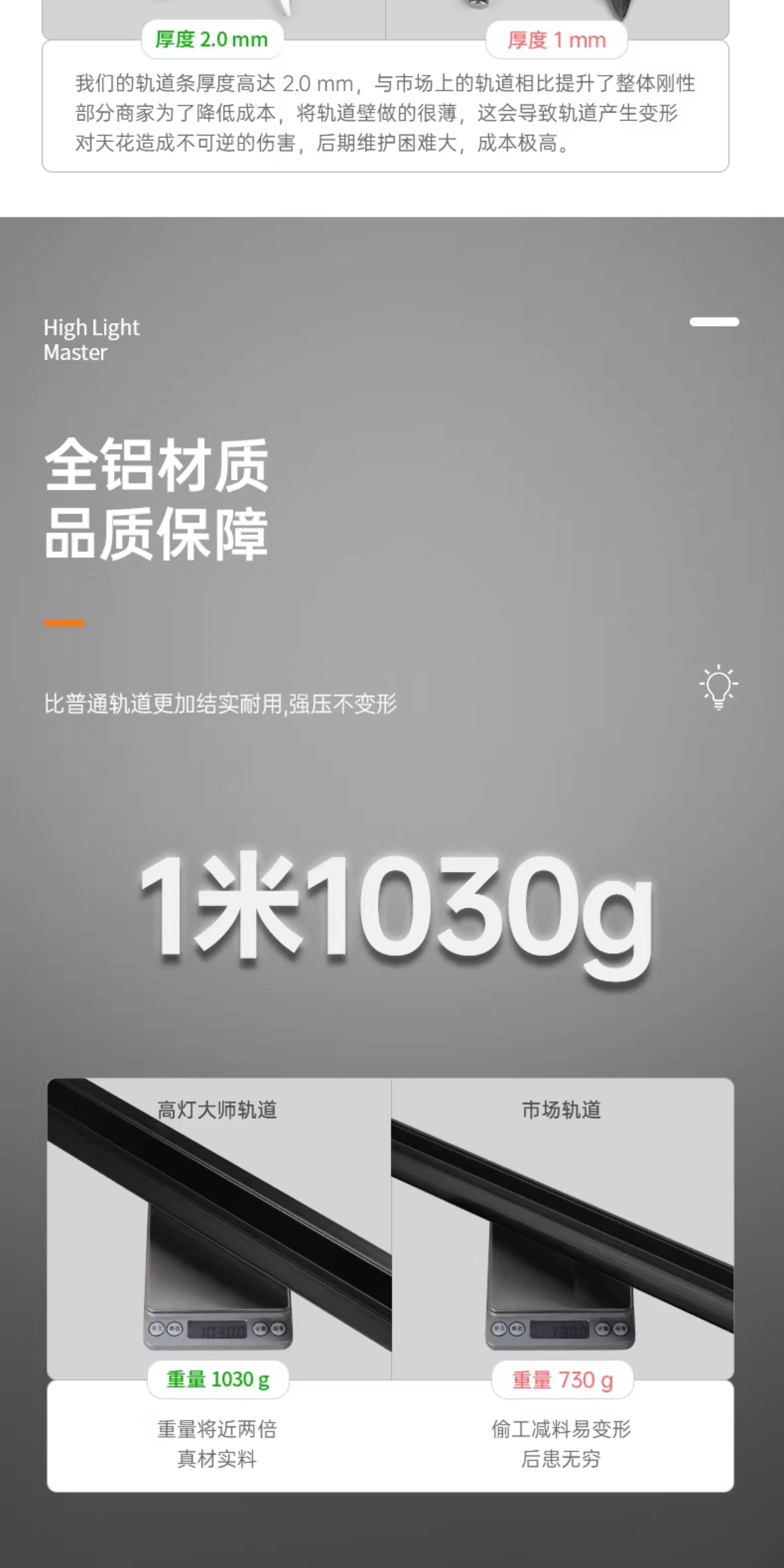已接入米家APP磁吸轨道灯无边框嵌入式预埋式无主灯客厅照明导轨 图文详情 9