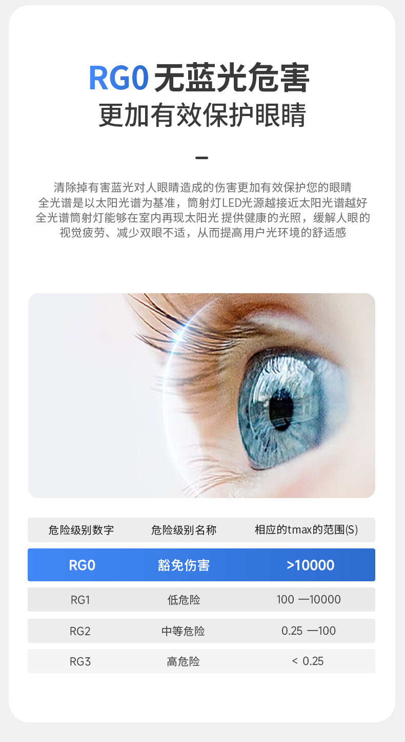 无主灯透镜筒灯嵌入式75mm深杯防眩开孔55护眼led天花灯客厅吊顶 图文详情 17