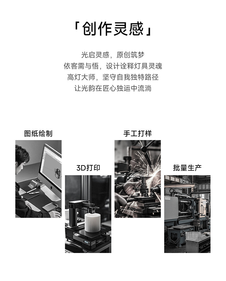LED投影灯射灯图案定制文字古诗词中古包豪斯不锈钢地面背景切光 图文详情 2