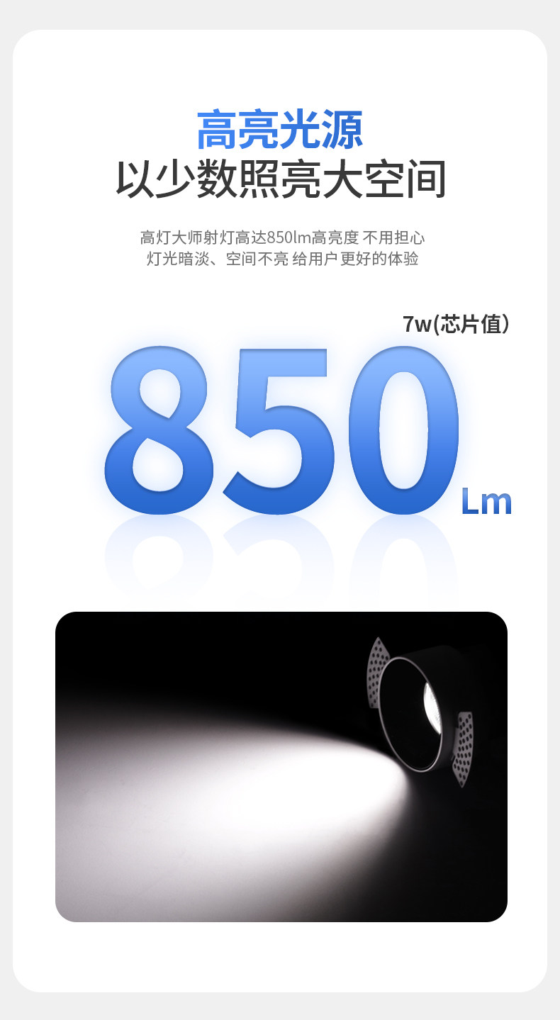 无边框射灯预埋防眩嵌入式隐藏led智能家用客厅无主灯护眼天花灯 图文详情 20