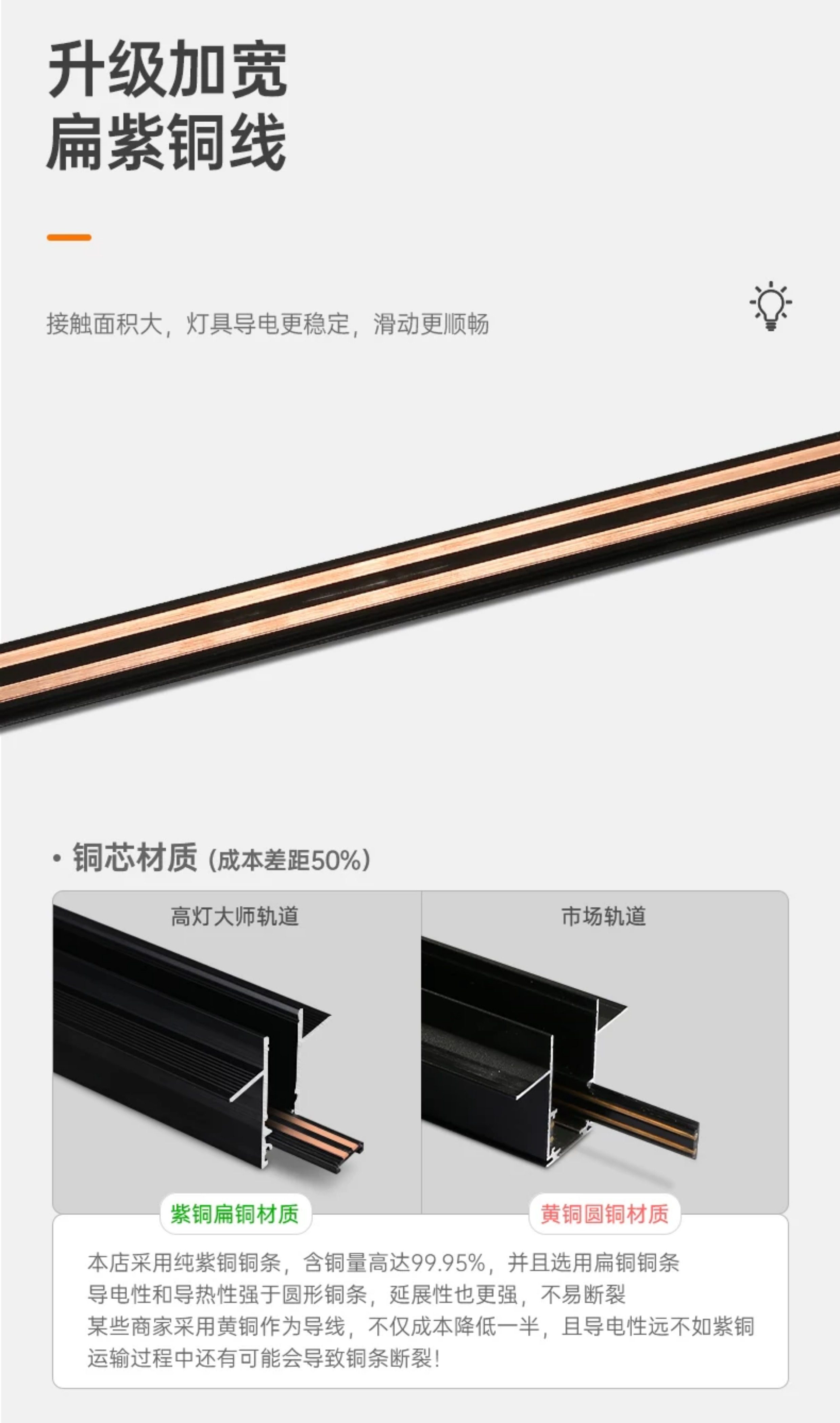 15mm极窄磁吸轨道灯暗装嵌入无主灯客厅家用无边框预埋led线条灯 图文详情 9