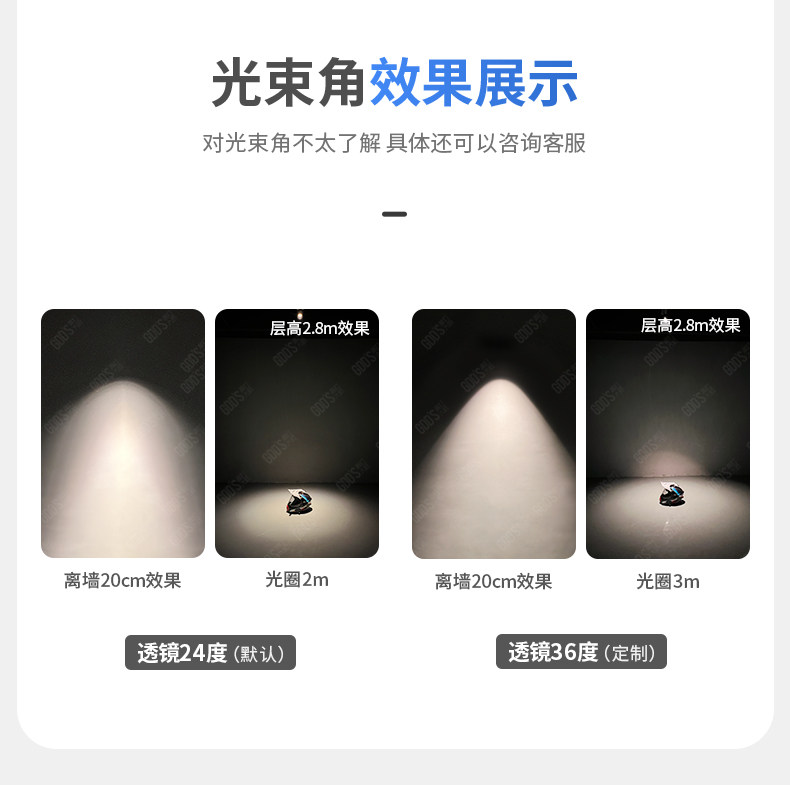 伸缩射灯无边框象鼻灯隐藏预埋嵌入玄关过道暗装天花灯led可调角 图文详情 20
