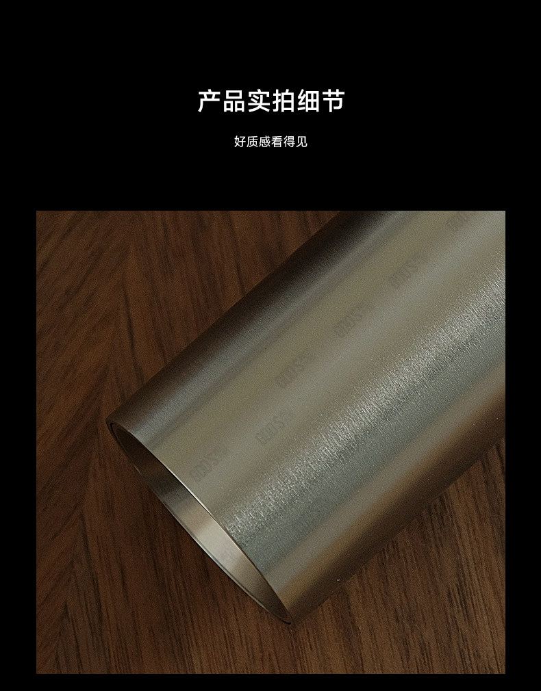 不锈钢轨道灯明装包豪斯轨道射灯led银色中古防眩客厅智能无主灯 图文详情 9