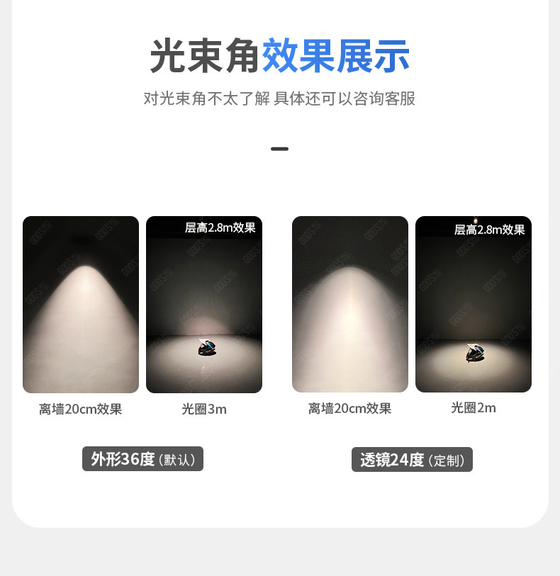 GDDS明装射灯筒灯led防眩免开孔吸顶灯圆形极简无主灯客厅卧室 图文详情 22