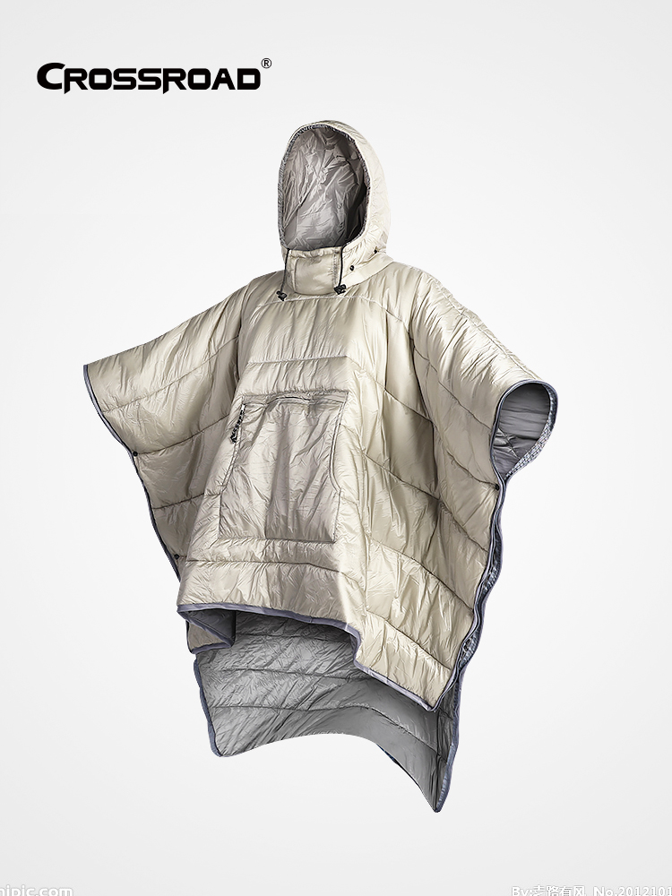 Wearable cape Adult sleeping bag outdoor large human shape Ultra-light down cotton winter thickened cold four seasons universal style