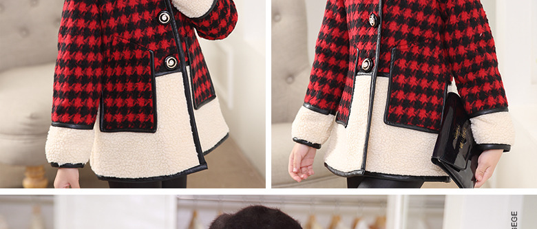 Manteau pour fille en laine - Ref 2162162 Image 32