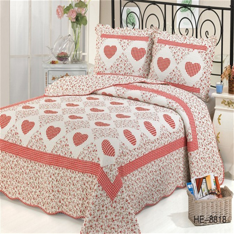 Bông giường bao gồm ba mảnh bông dày quilted bed sheet bìa 1.51.8 cotton mùa hè điều hòa không khí là có thể giặt