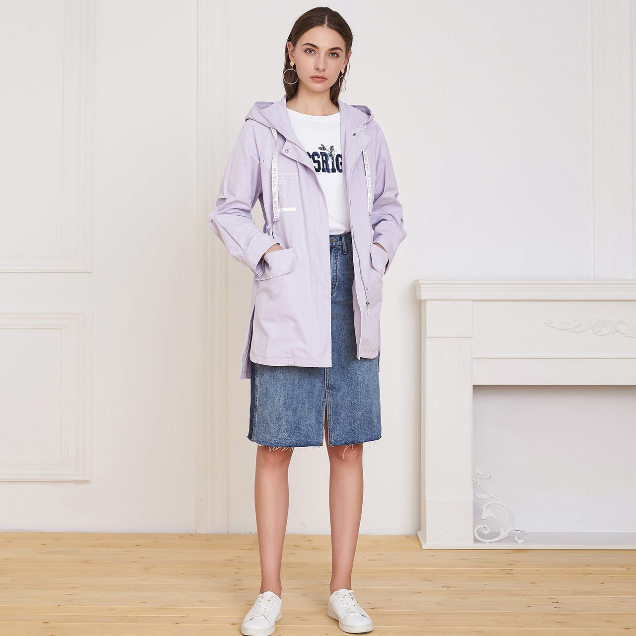 Trench pour femme CHAPELLE  LA CHAPELLE en Polyester - Ref 3228269 Image 3