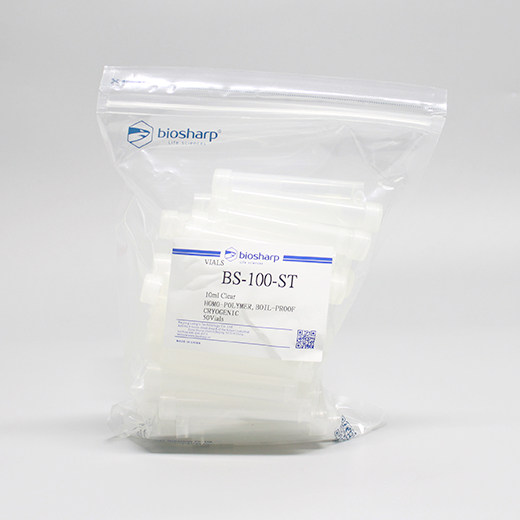 biosharp BS-100-ST 10ml冻存管[BS-100-ST] 50支/包 聚丙烯（PP）