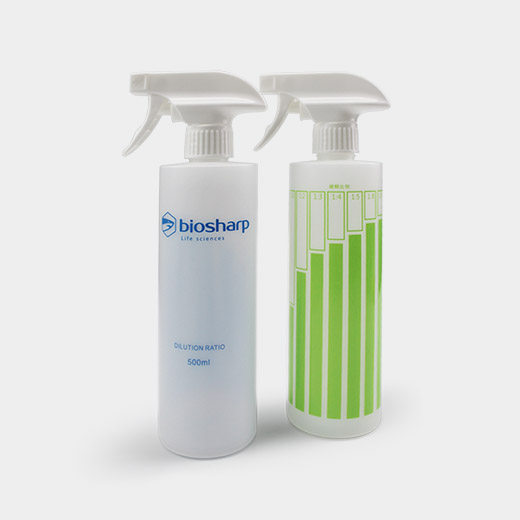 biosharp  45-0040 BS-PH-001 BS-PH-002 酒精喷壶 500ml 瓶身聚乙烯（PE）喷嘴聚丙烯（PP）材质 包邮