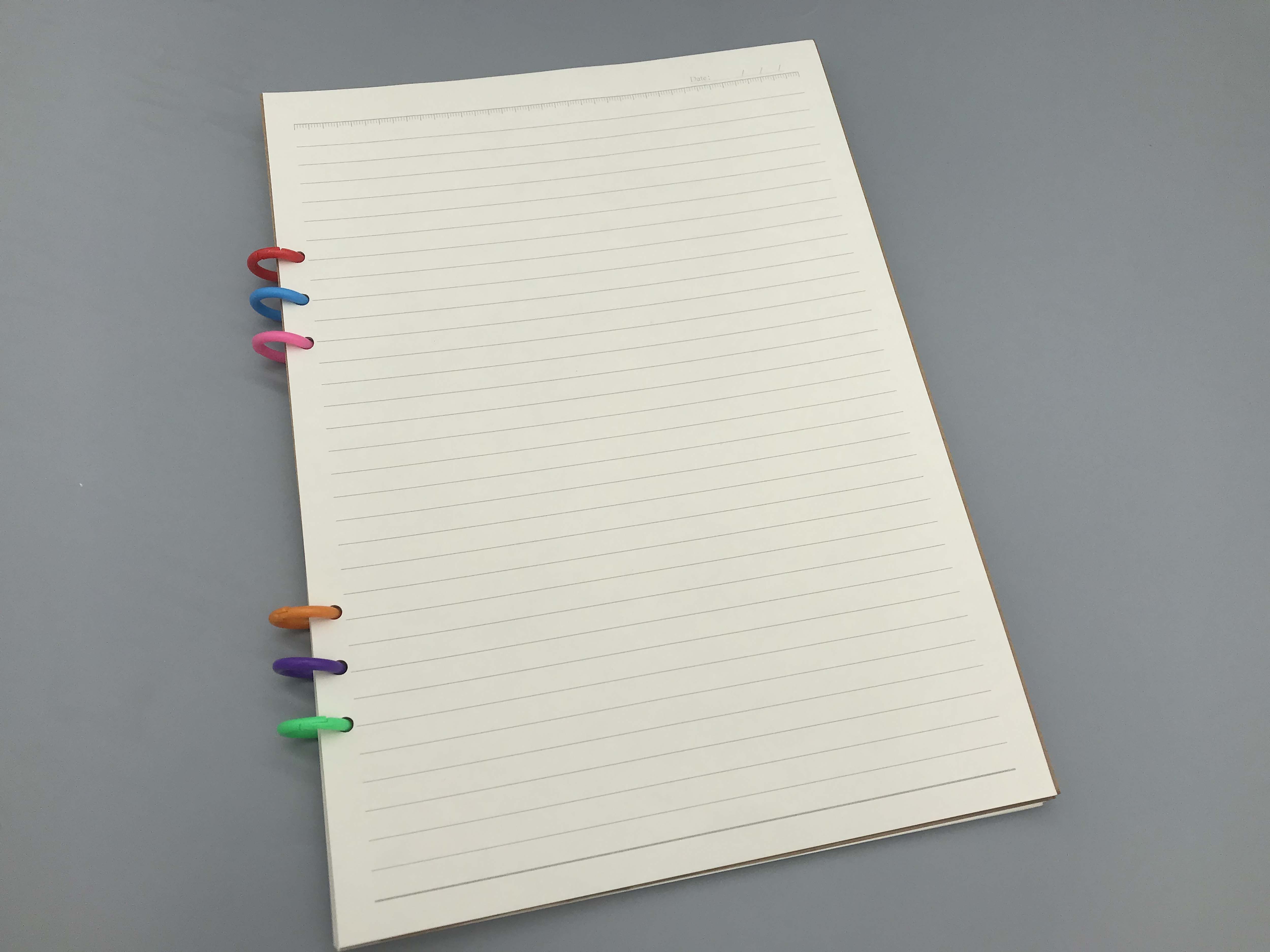 3mm4mm5mm panes notebook subs a3a4 detachable simple ins wind creative college students handbooks grid Ben-Taobao