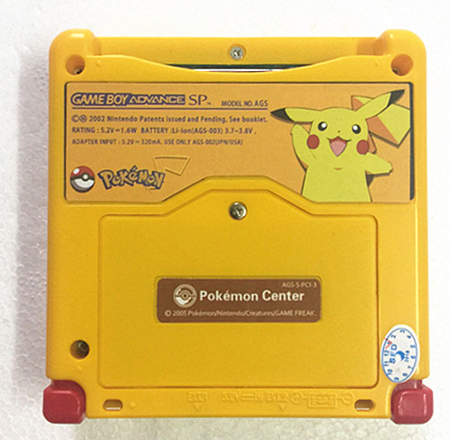 Vỏ ban đầu GAMEBOY loạt GBA SP GBASP game console cầm tay SP điểm nổi bật Pikachu game cầm tay