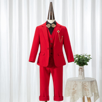 Boy Suit Handsome Children Dress 2021 New Boy Tong Tong Tong Show Suit Piano Performance
