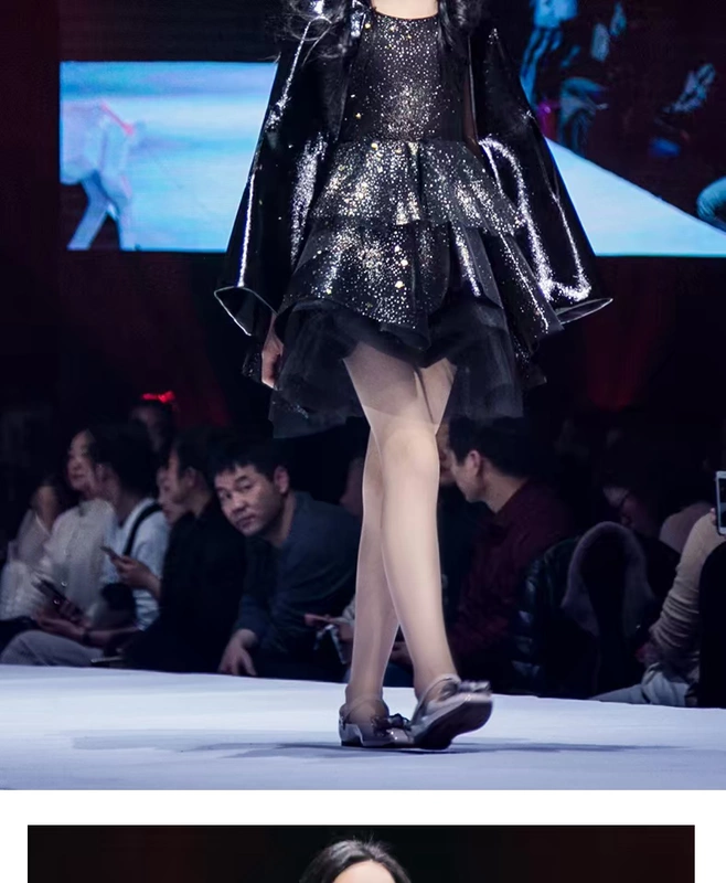 Trang phục trẻ em gái dạ hội 2019 mẫu mới catwalk trang phục piano trang phục nhỏ chủ nhà - Váy trẻ em