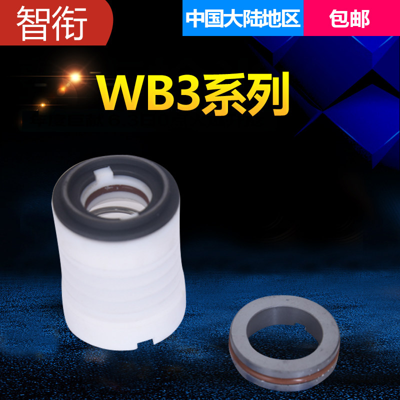 国宝大头泵前轴封四氟氟铁龙石墨碳化硅机械密封WB3-25密封件