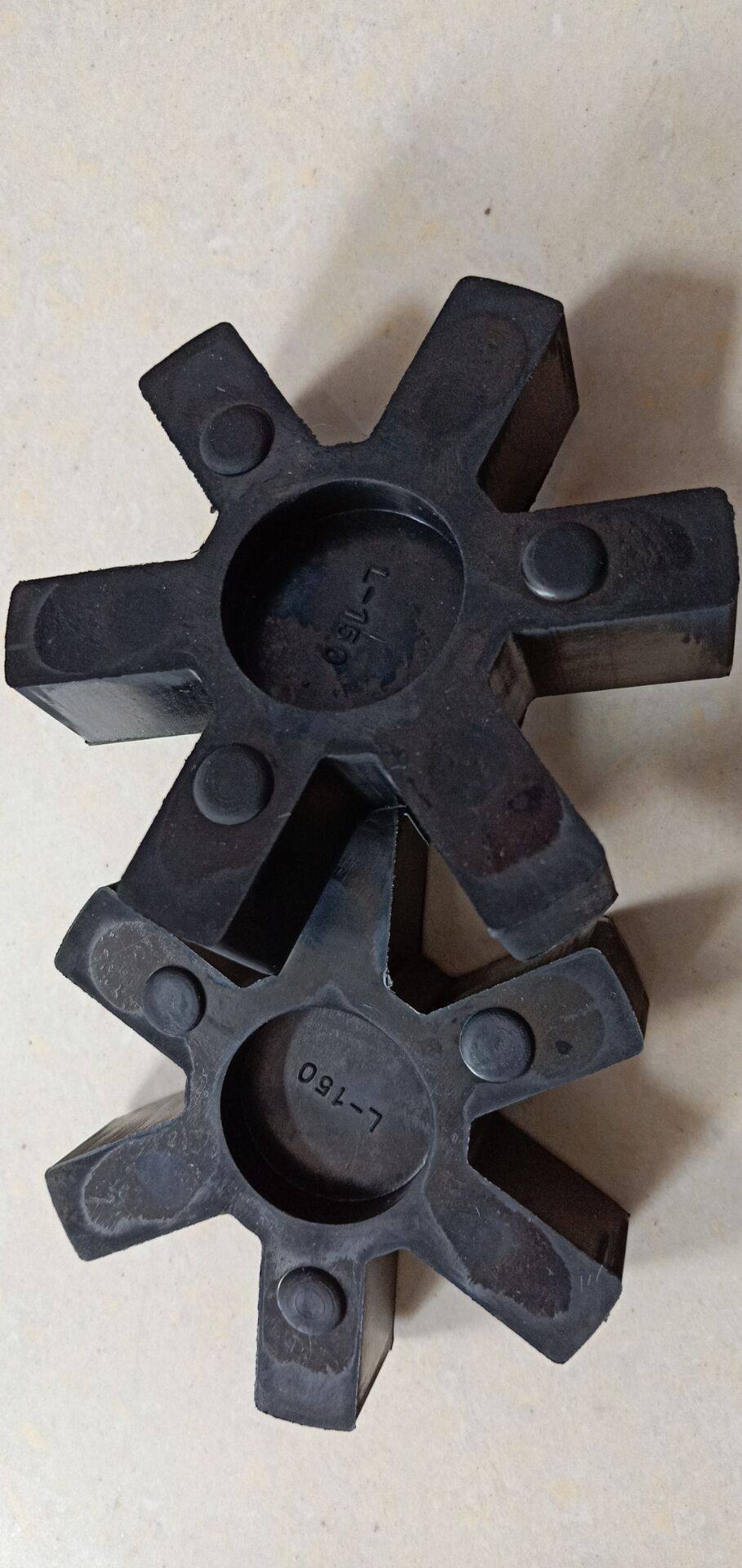 丁晴L型联轴器缓冲垫 六角弹性圈 L型六角胶 橡胶L型密封弹性圈