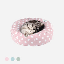 PETLA polka dot round nest Teddy kennel universal dog kennel Four Seasons removable wash pet bed cat Nest warm