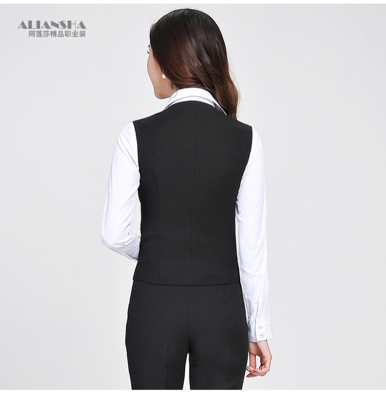 Mùa xuân, mùa hè và mùa thu vest vest OL chuyên nghiệp nữ slim vest vest dụng cụ ngân hàng vest vest áo phao nữ dáng ngắn hàn quốc