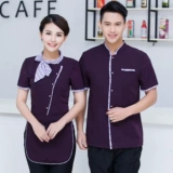 Летняя одежда для работы, короткий рукав, китайский стиль