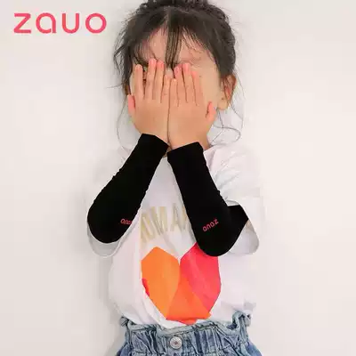 South Korea zauo sunscreen ice silk sleeve summer gloves arm guard sleeve cold sleeve men and women driving and riding