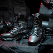 (Tie Feng Tactical) Equator fourth-generation ultra-light combat boots non-slip outdoor cowhide high-top spring and autumn breathable all-terrain
