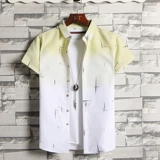 Летняя трендовая тонкая рубашка для отдыха, в корейском стиле, подходит для подростков