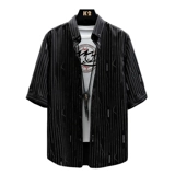 Летняя трендовая рубашка, подходит для подростков, в корейском стиле, облегающий крой