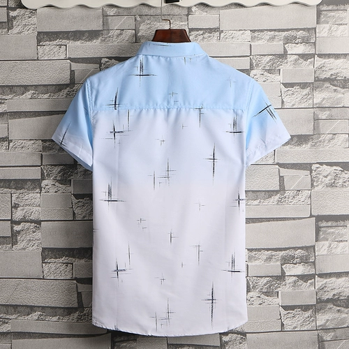 Летняя трендовая тонкая рубашка для отдыха, в корейском стиле, подходит для подростков