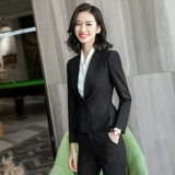 Белый классический костюм, комплект для работы, для салонов красоты