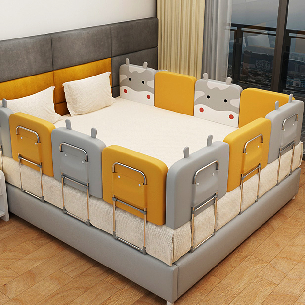 No assembly baby soft pack bed guardrail bed fence baby anti-fall protection fence bed side anti-fall bed baffle artifact