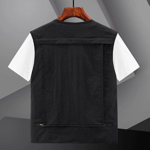 Летний дорожный жилет, легкая и тонкая майка топ для отдыха, рыболовная сеть для рыбалки, свободный крой