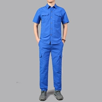 102 Screenure Blue Set (короткий рукав+брюки)