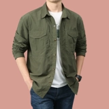 Летний быстросохнущий тонкий лонгслив, дорожная шелковая рубашка для отдыха, большой размер, делается под заказ, с печатью вашего логотипа