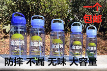 Extra large capacity space Cup plastic sports water cup kettle outdoor portable leak-proof with tea compartment 2000 3000ml