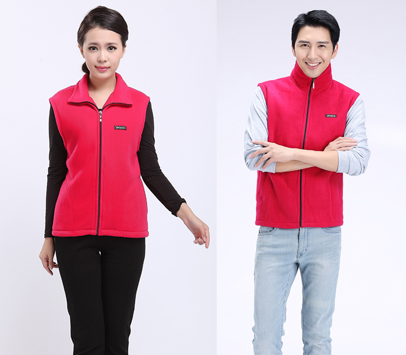 Mùa đông siêu thị áo vest cotton tùy chỉnh lông cừu quảng cáo đám cưới tình nguyện vest dày bồi áo phao nữ hàng hiệu